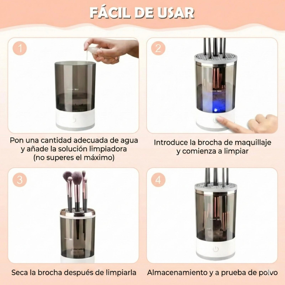 Limpiador de Brochas Sónico