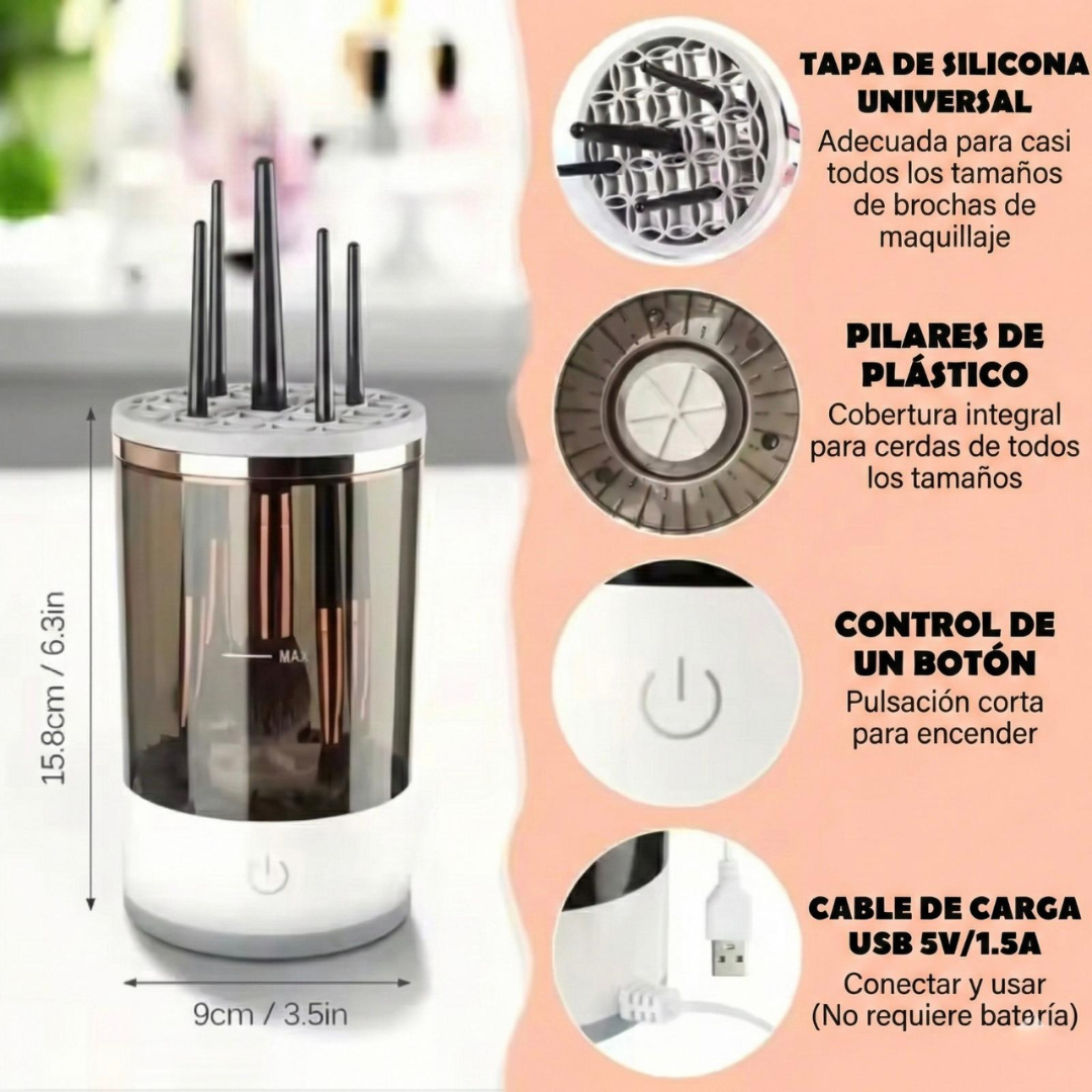 Limpiador de Brochas Sónico